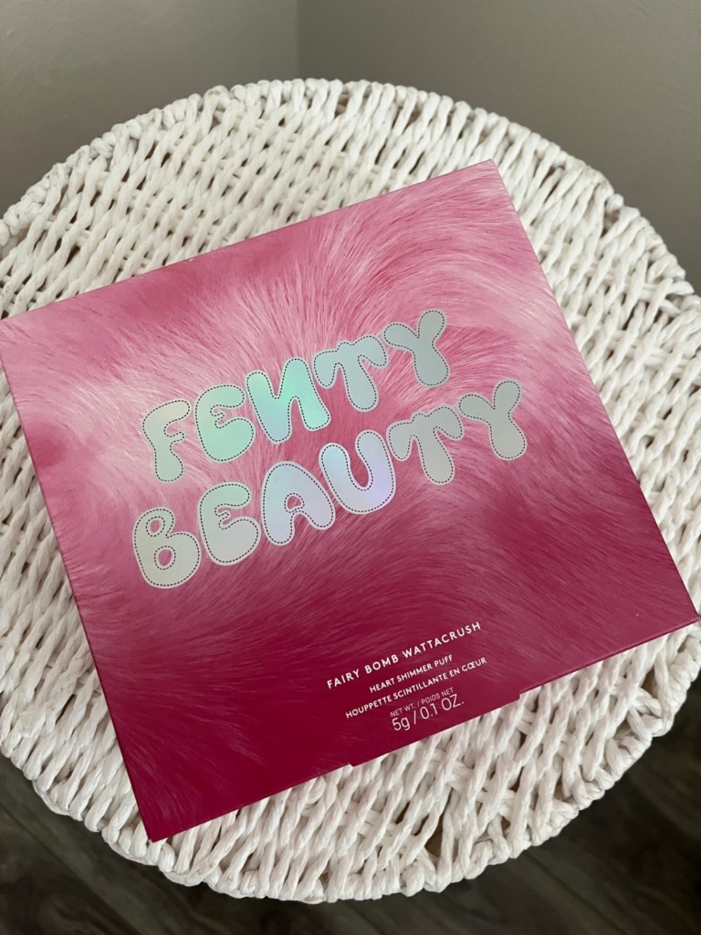 Fenty Beauty Pink Plush Heart Bath Bomb Box Set